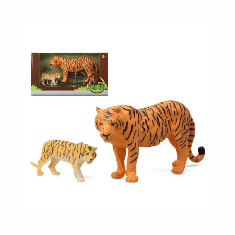 Set wilde Tiere Tiger 2 teilig