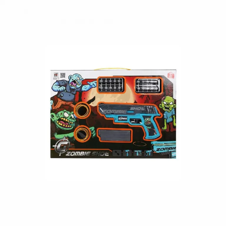 Playset Zombie Shot Dart-Pistole Blau 43 x 30 cm