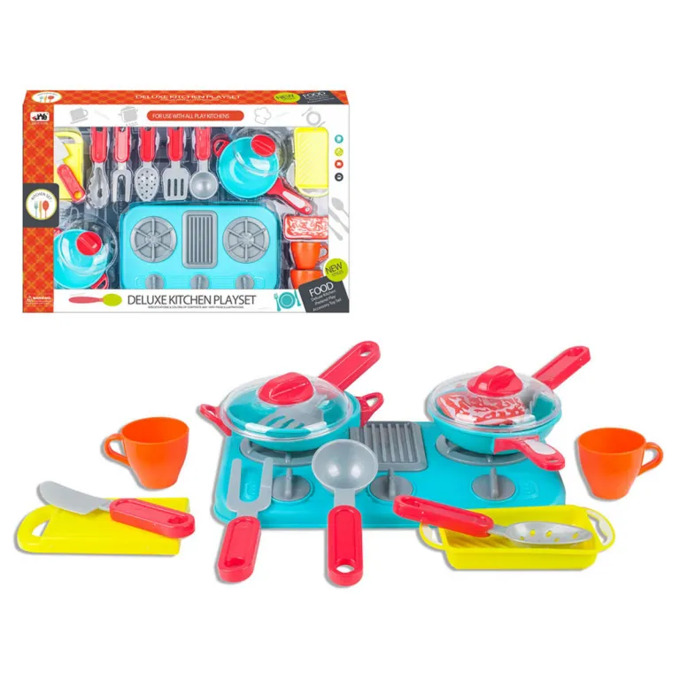 Kinderkche Kindertpfe Topfset Kchenutensilien-Set Kinderspielzeug mit Herd