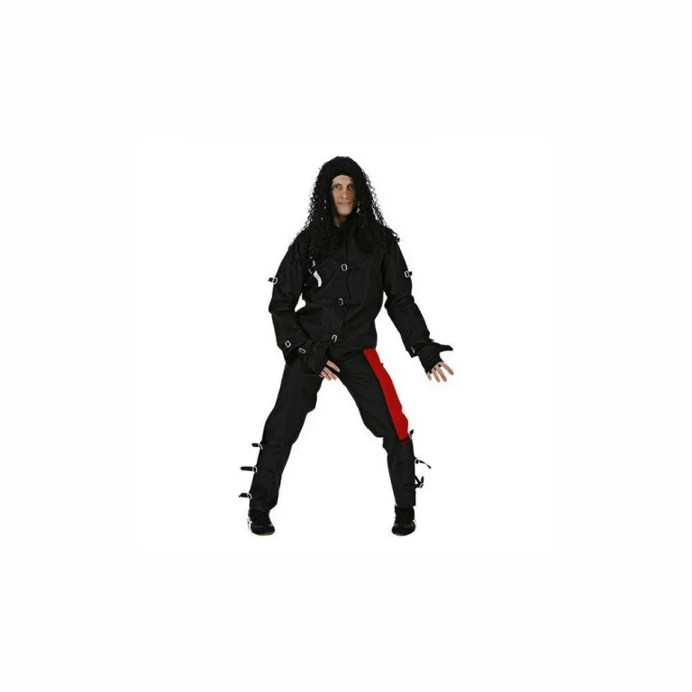 Karnevalskostm Faschingskostm Verkleiden Herren Popstar Michael Jackson 2tlg