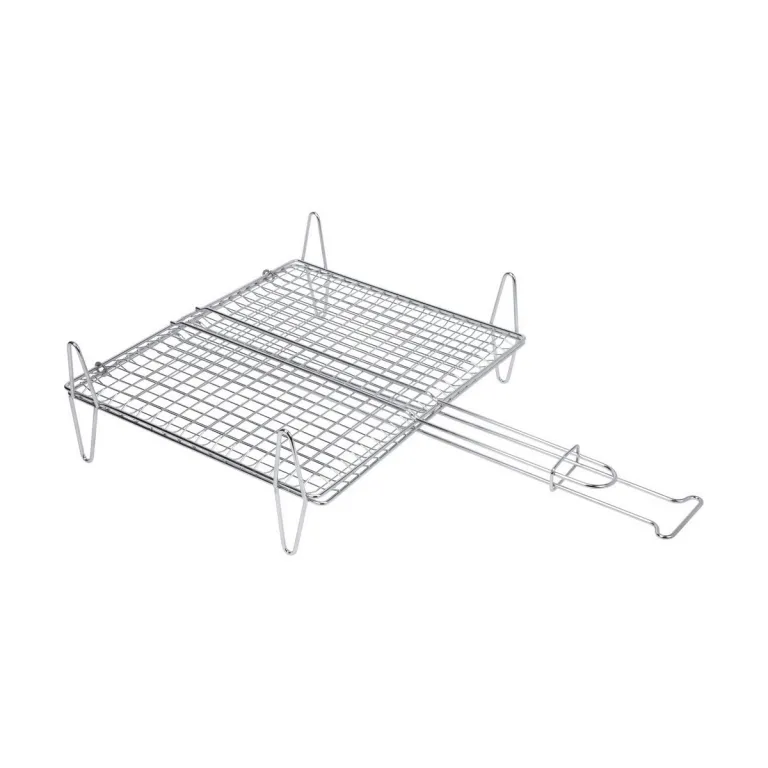 Sauvic Fisch Barbecue Grillrost Zink 30 x 35 cm Grillrost
