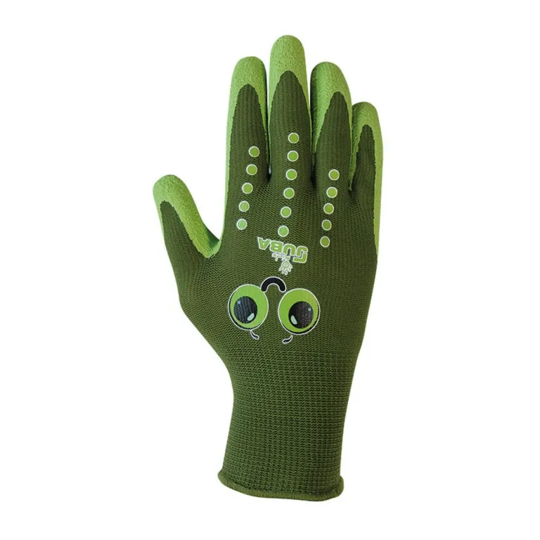 Juba Garten-Handschuhe JUBA grn Fr Kinder Nylon Latex