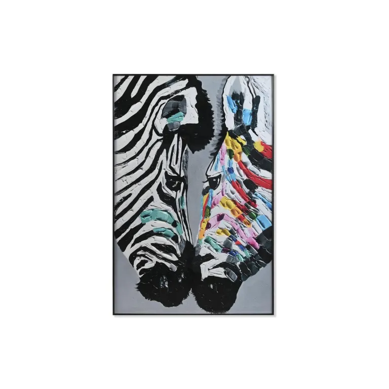 Dkd home decor Bild DKD Home Decor Zebra Moderne (80 x 3 x 120 cm)