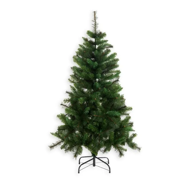 Weihnachtsbaum grn PVC Metall Polythylen 150 cm