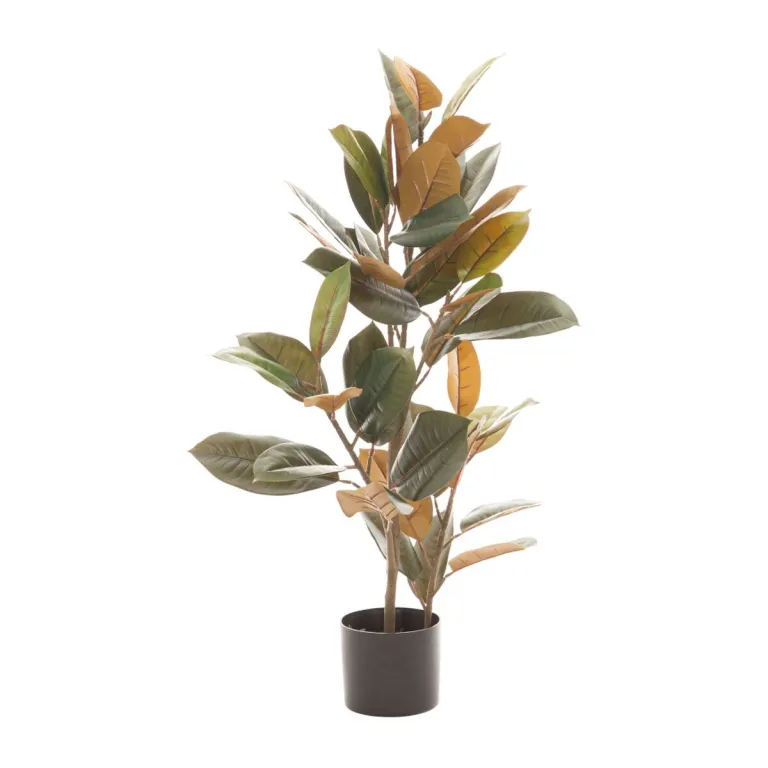 Dekorationspflanze 36 x 37 x 90 cm PVC Ficus Dunkelgrn