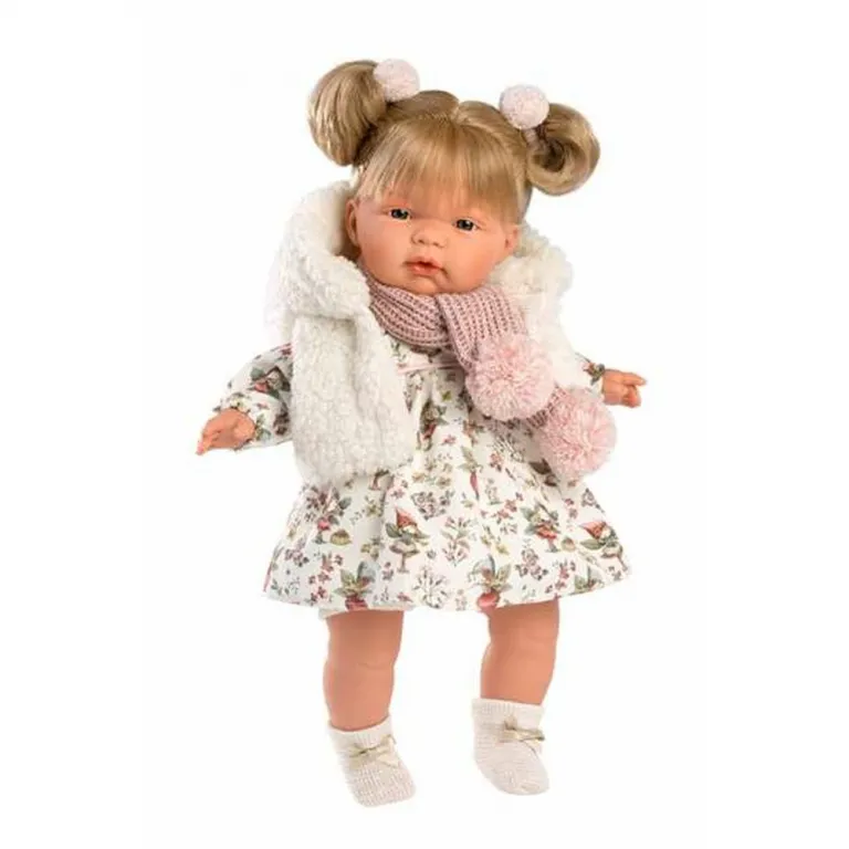 Llorens Puppe Babypuppe Spielpuppe Baby-Puppe Puppe Joelle Weepy 38 cm