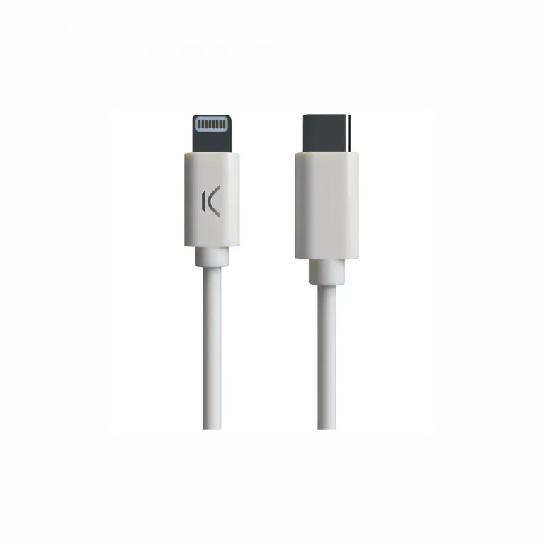 Ngs Ksix USB-C auf Lightning Verbindungskabel KSIX MFI (1 m) Wei