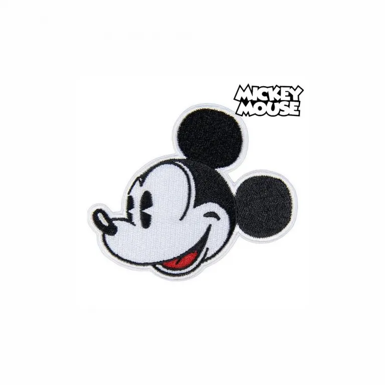 Mickey mouse Patch Mickey Mouse Schwarz Wei Polyester