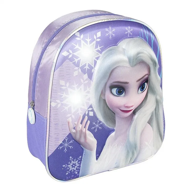 Frozen Kinderrucksack 3D Lila 25 x 31 x 1 cm