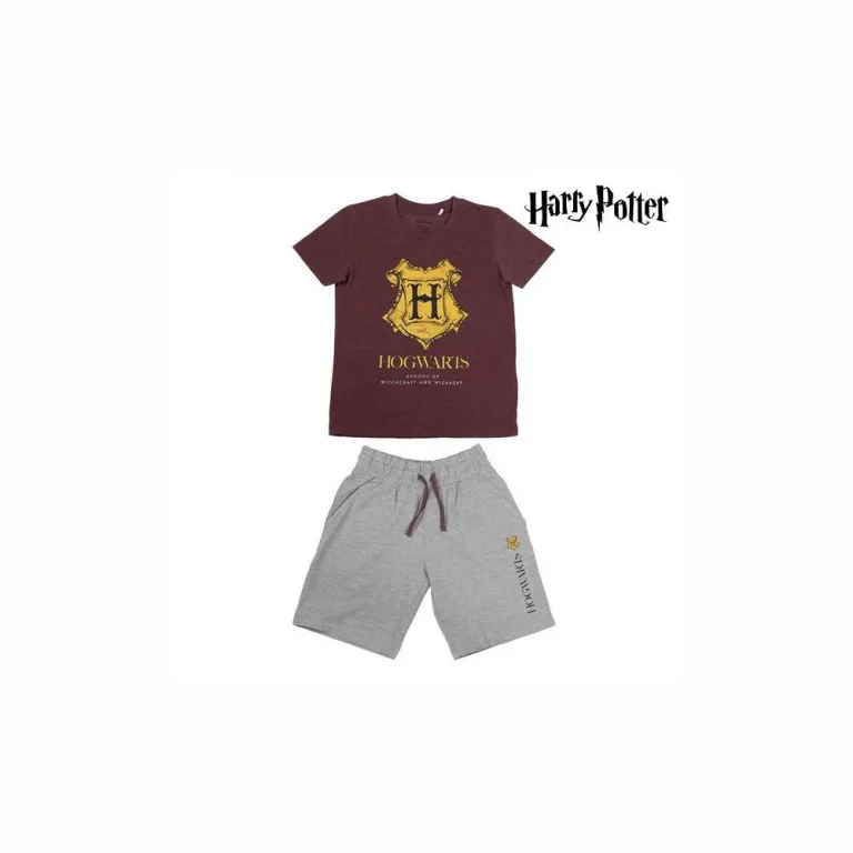 Harry potter Kinder Shorty Pyjama 2 Teiler Schlafanzug Nachtwsche Harry Potter Rot