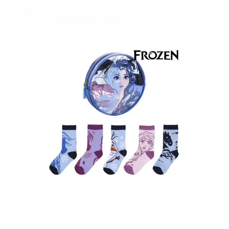 Frozen Socken Strmpfe Mdchen Eisknigin 5 Paar Bunt