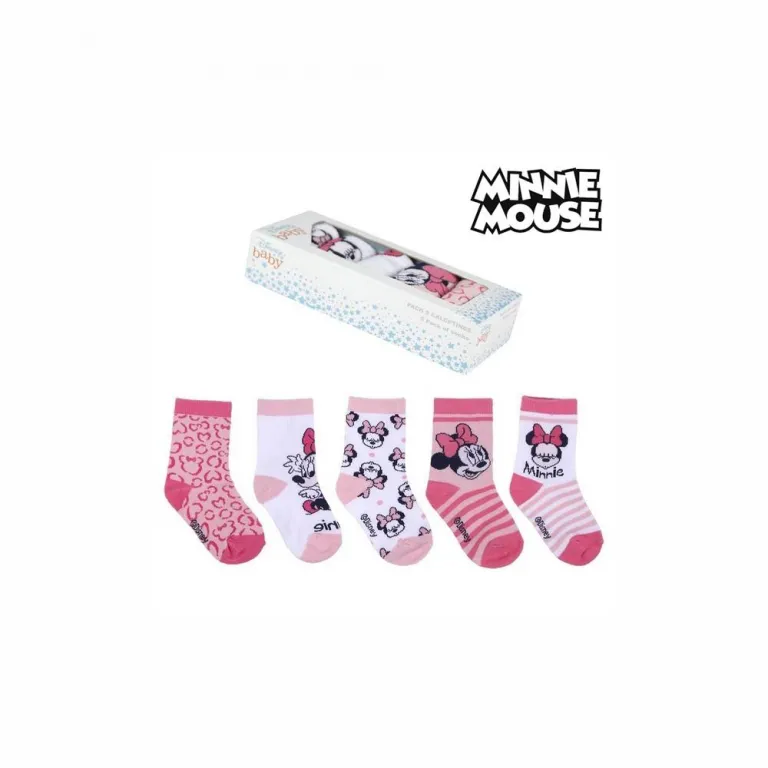 Minnie mouse Baby Socken Minnie Mouse (5 Paar) Bunt