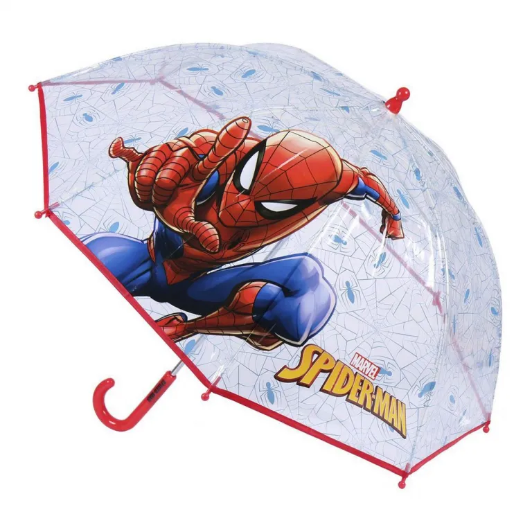 Spiderman Regenschirm Blau