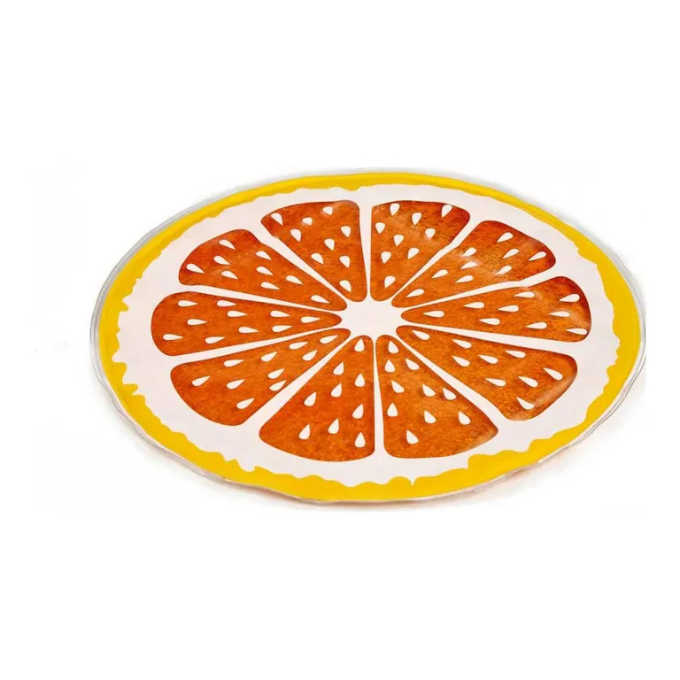 Khlmatte fr Haustiere Orange 36 x 1 x 36 cm