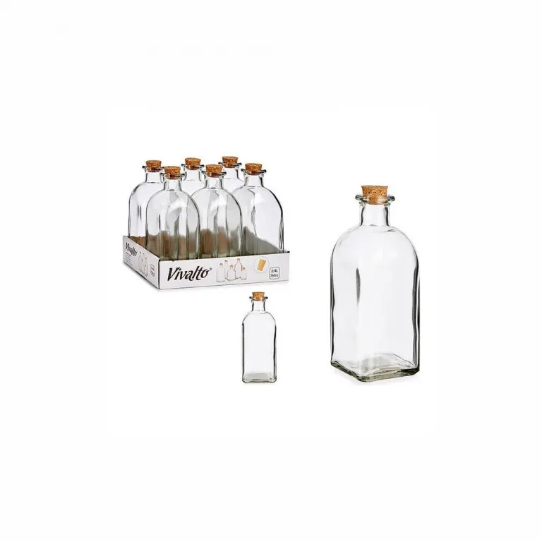 Wasserflasche Glas (750 ml)