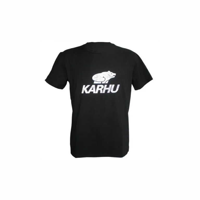 Herren Kurzarm-T-Shirt Karhu T-PROMO 1 Schwarz (Gre s)