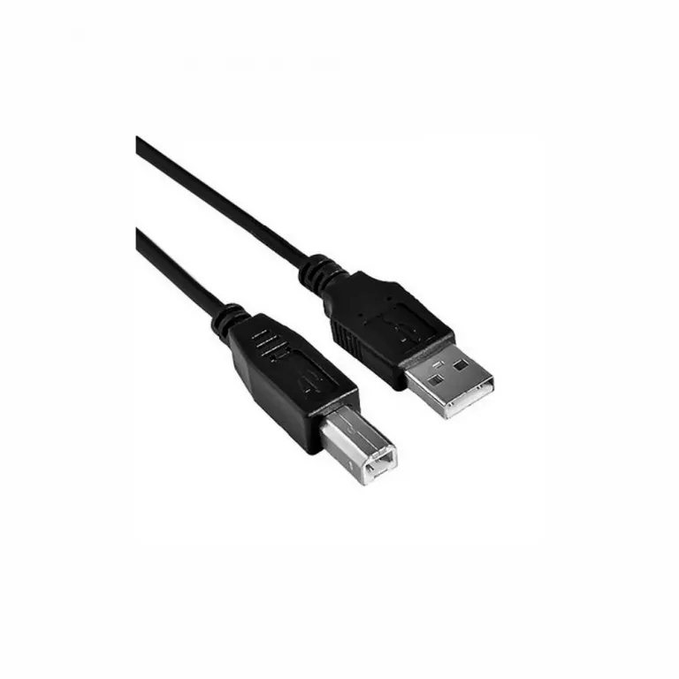 USB A zu USB-B-Kabel NANOCABLE 10.01.0104-BK 3 m Schwarz