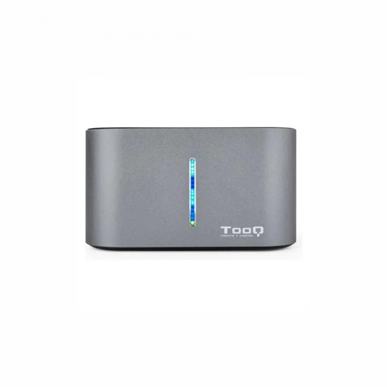 Tooq Dual-Dockstation TooQ TQDS-805G 2.5-3.5 HDD / SSD SATA USB 3.0 Grau