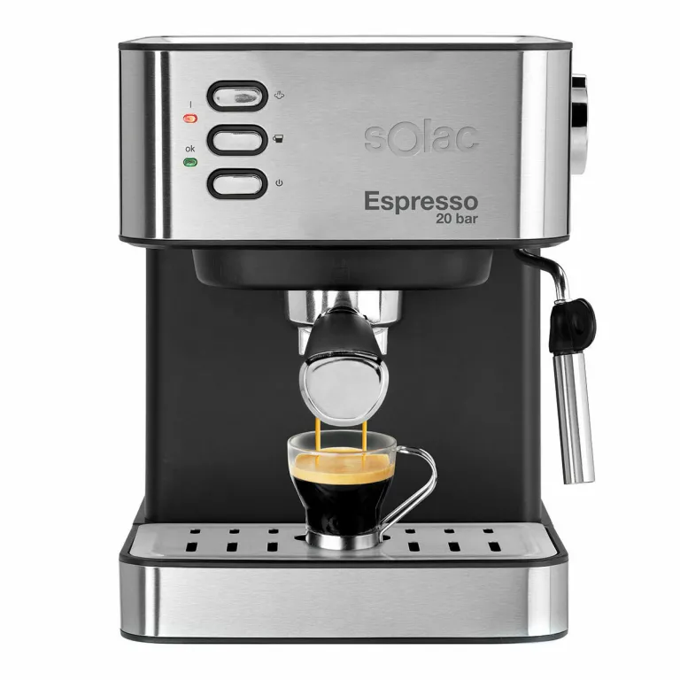 Solac Express-Kaffeemaschine CE4481 Stahl 850 W 1,6 L