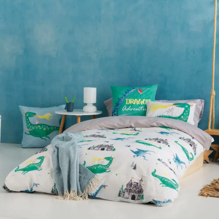 Naturals Bettdeckenbezug Drac 150 x 220 cm Einzelmatratze