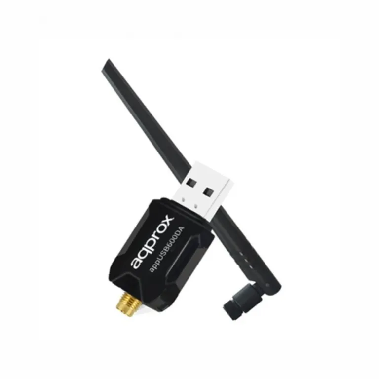 Approx! USB-WLAN-Adapter approx! APPUSB600DA Schwarz