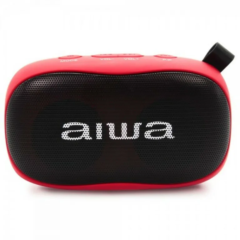 Aiwa Tragbare Bluetooth-Lautsprecher BS110RD 10W
