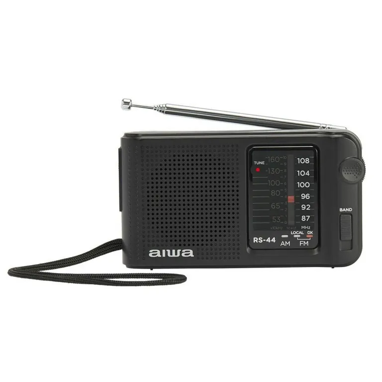 Aiwa Tragbares Radio RS44 Schwarz AM/FM