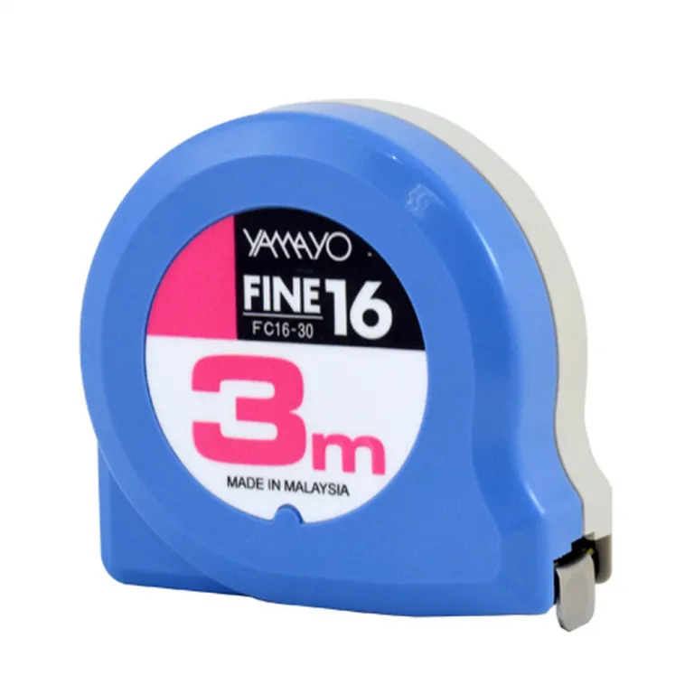 Yamayo Flexometer 3 m ABS Kunststoff Kohlenstoffstahl Maband