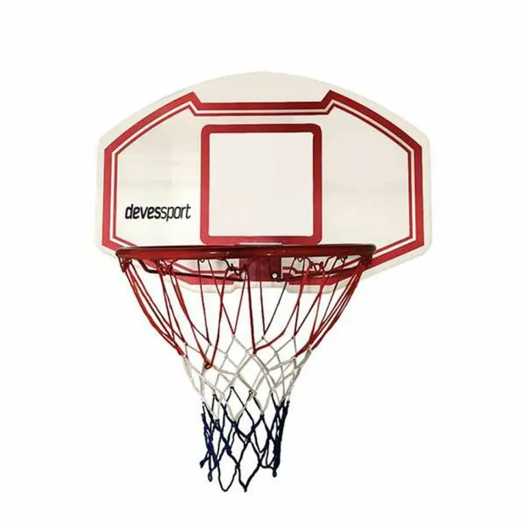 Basketballkorb Devessport 45cm Rot Wei