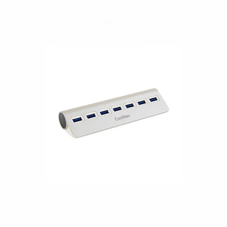 Coolbox Hub USB CoolBox COO-HU7ALU3 Aluminium (7 anschlsse)