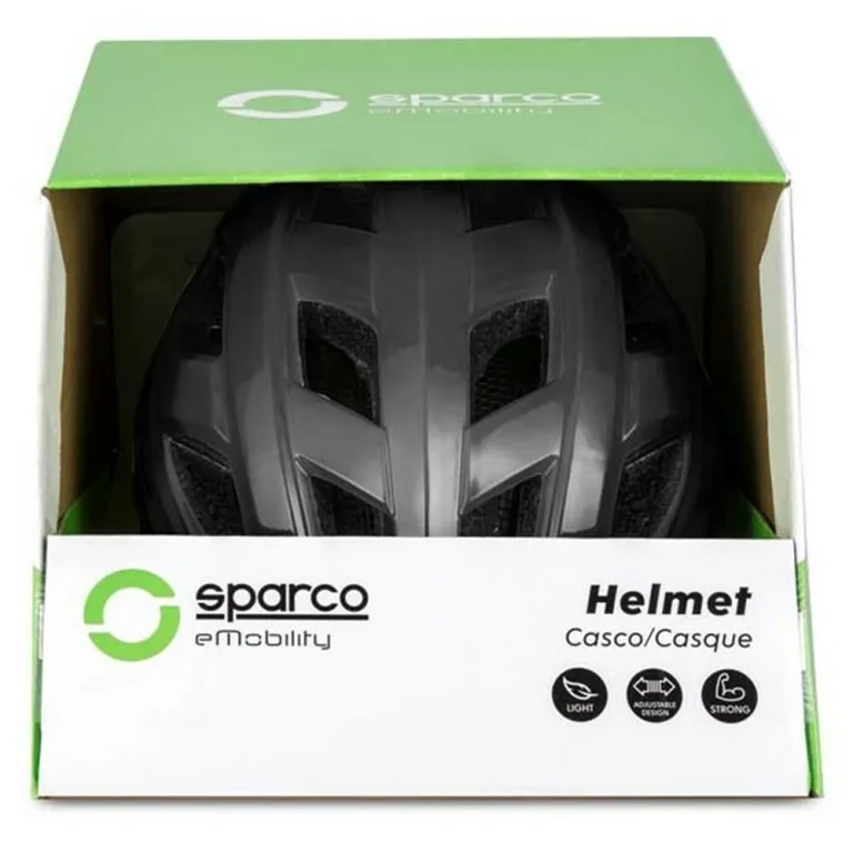 Sparco Helm fr Elektroroller SPCSE300BK Grau Gre L