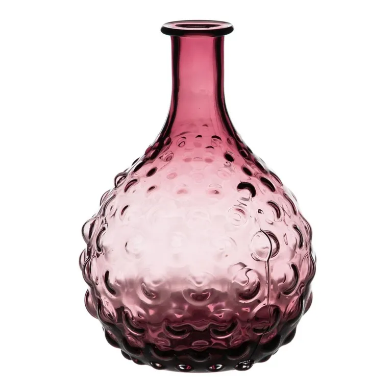 Vase Glas Violett 16 x 16 x 22 cm