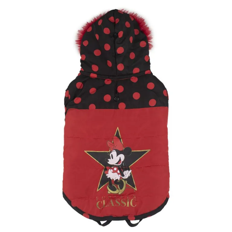 Minnie mouse Hundemntelchen Minnie Mouse L Rot Hundejacke Hundemantel