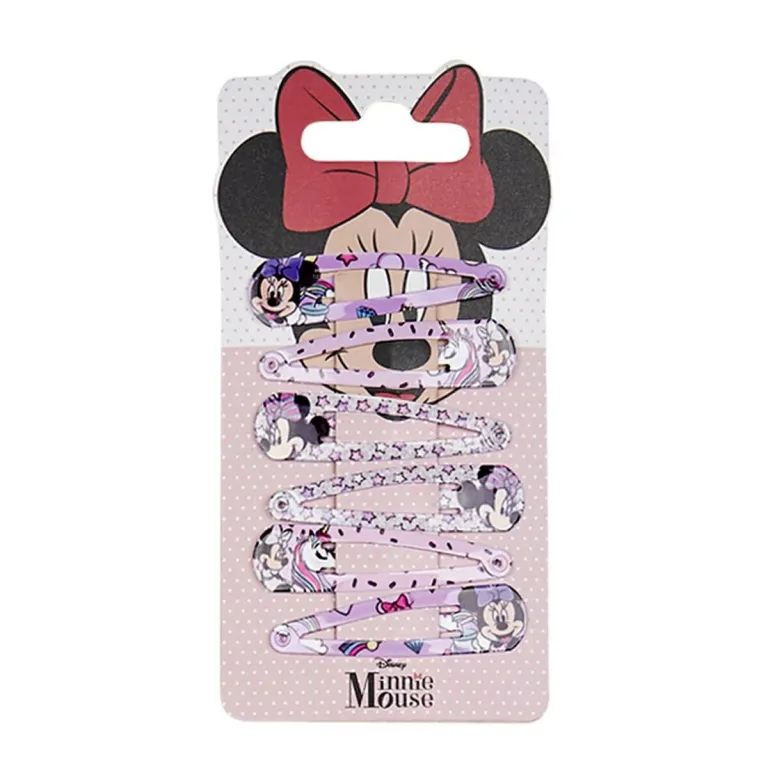 Minnie mouse Haarspangen Minnie Mouse 6 Stcke Bunt