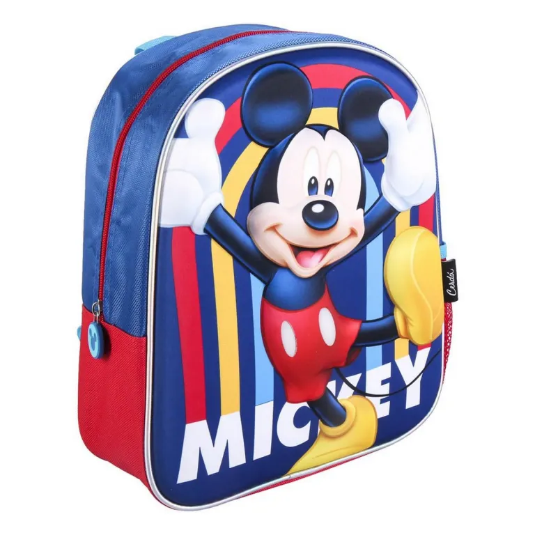 Mickey mouse Kinder-Rucksack Mickey Mouse Dunkelblau 25 x 31 x 10 cm