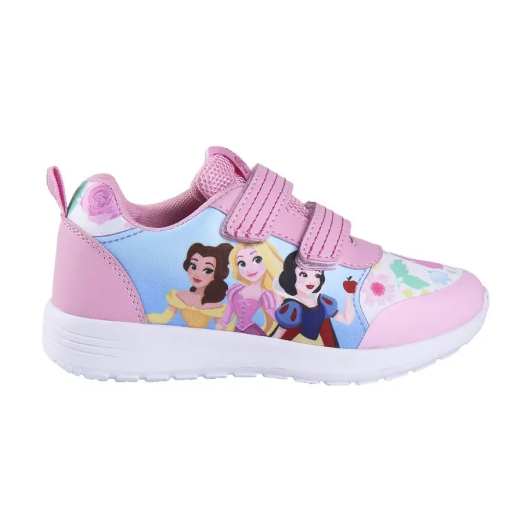 Kinderschuhe Sneaker Sportschuhe Turnschuhe Klettverschluss Prinzessin pink