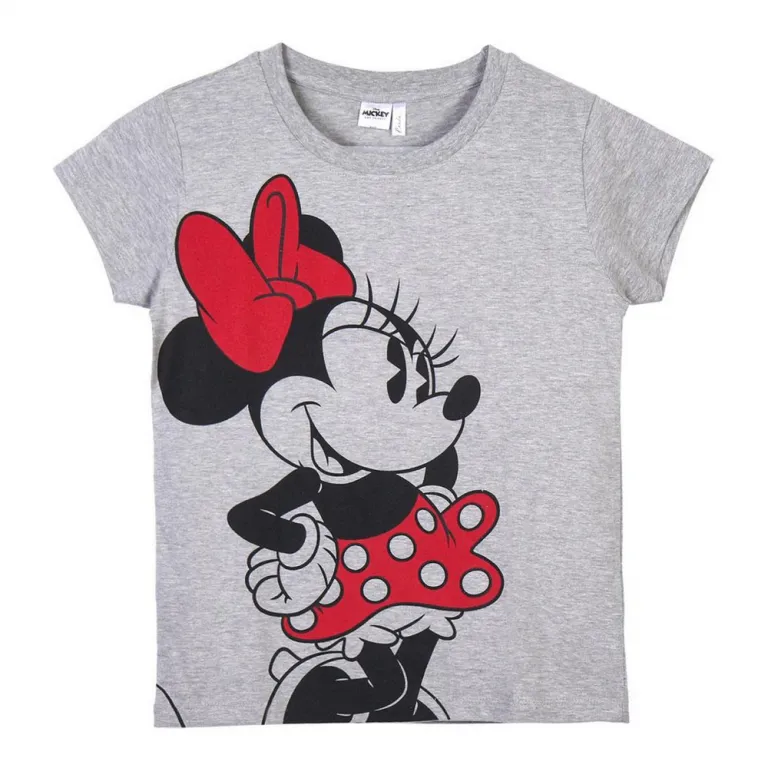 Minnie mouse Kurzarm-T-Shirt fr Kinder Minnie Mouse Grau