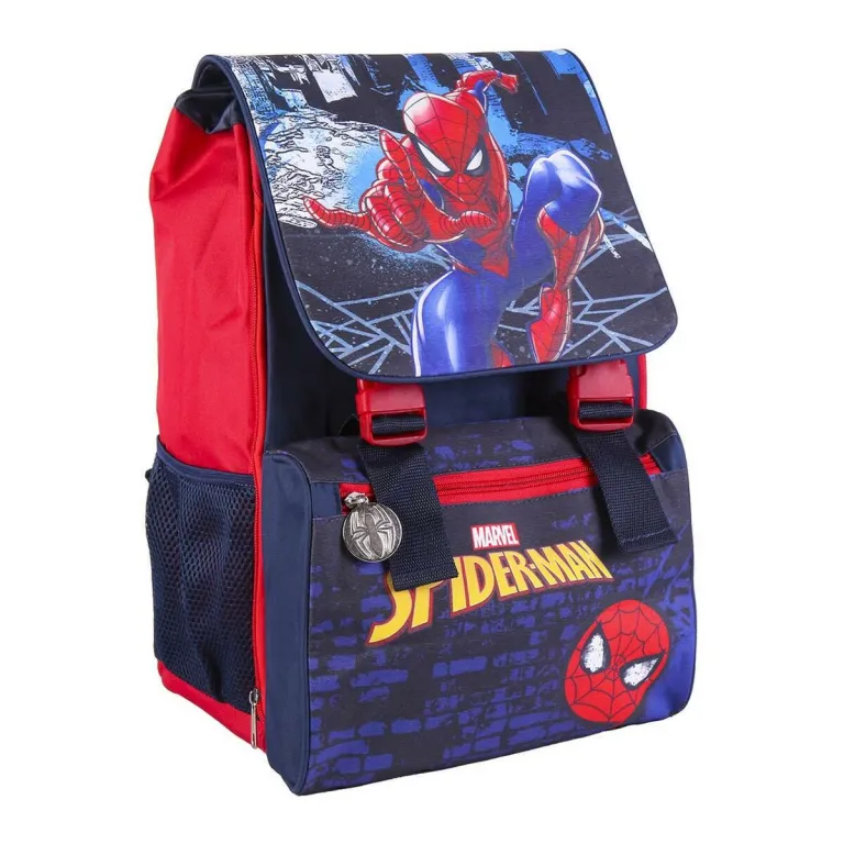 Spiderman Kinderrucksack Kindergartentasche Rucksack Kinder Rot 28 x 40 x 14 cm