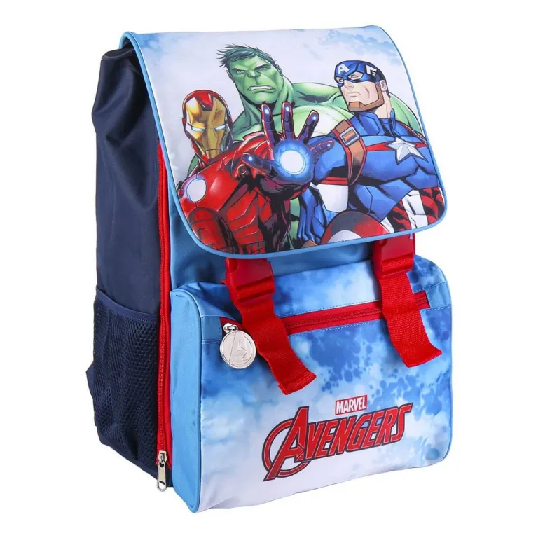 The avengers Kinderrucksack Kindergartentasche Rucksack Kinder The Avengers Blau 28 x 40 x 14