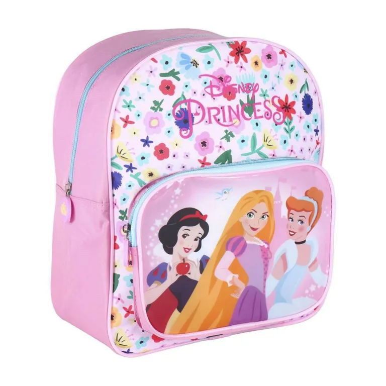 Disney Kinderrucksack Kindergartentasche Rucksack Kinder Princesses Rosa 25 x 30