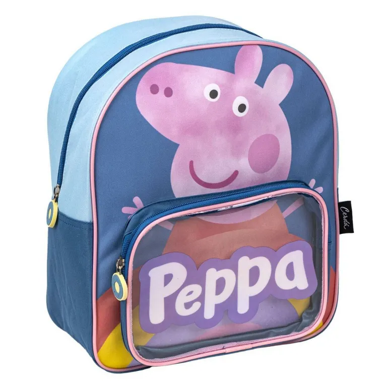 Peppa pig Kinder-Rucksack Peppa Pig Blau 25 x 30 x 12 cm