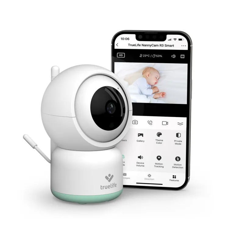 Truelife Babyphone mit Kamera TrueLife TLNCR3S