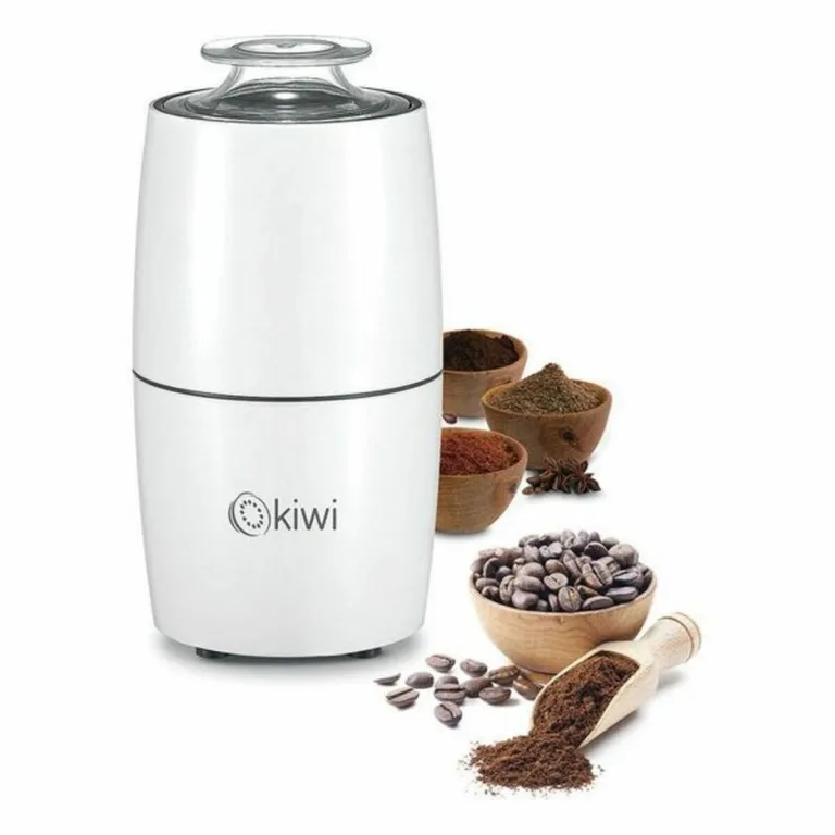 Kiwi Elektromhle 200W Wei Kaffeemhle