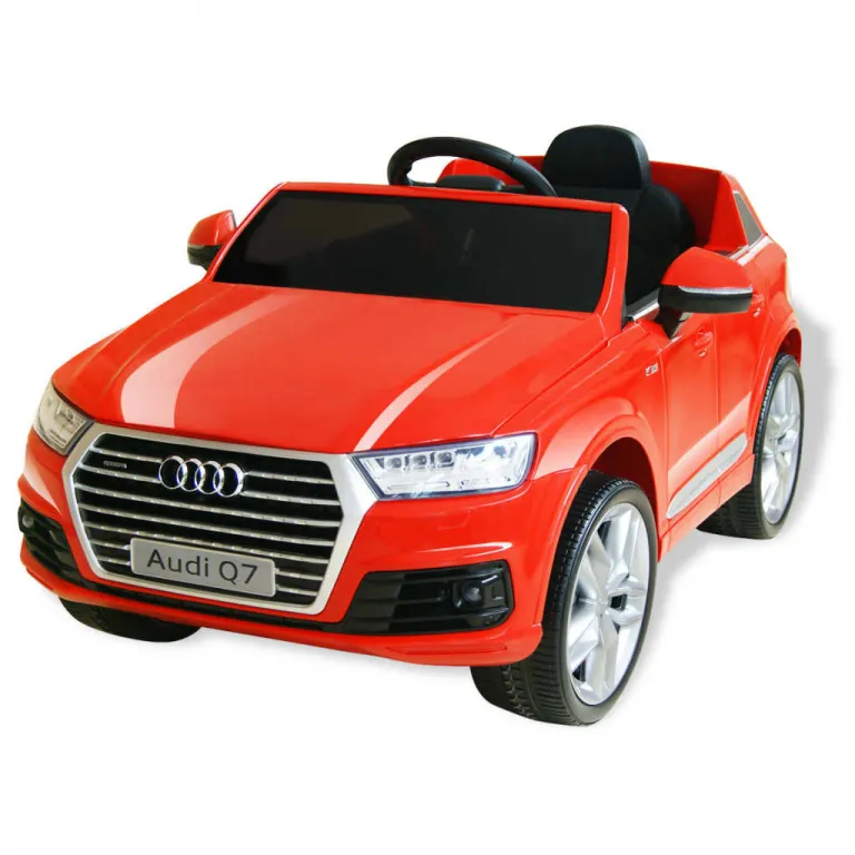 Kinderfahrzeug Elektrisches Kinder-Aufsitzauto Audi Q7 Rot 6 V