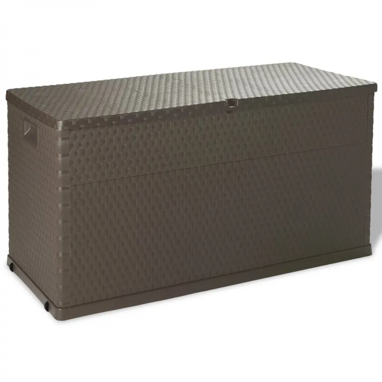 Kissenbox Auflagenbox Gartenbox Braun 1205663 cm