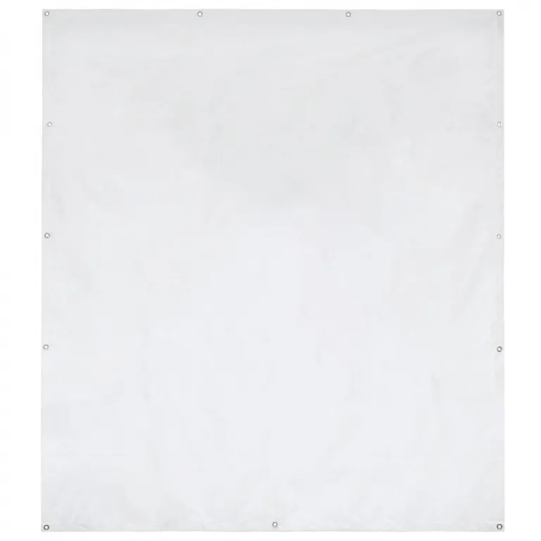 Partyzelt-Seitenwand 2 x 2 m Wei 550 g / m PVC