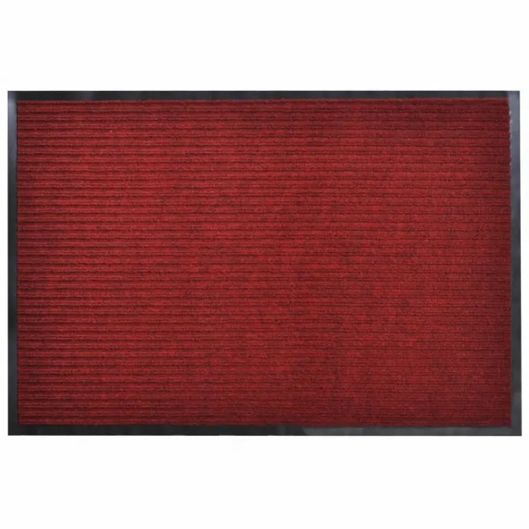 Fumatte Rote PVC Trmatte 90 x 150 cm Schmutzfangmatte Trvorleger