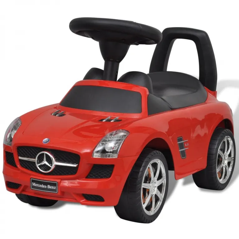 Rutscher Rutschfahrzeug Lufer Mercedes Benz Kinderauto Fuantrieb Rot