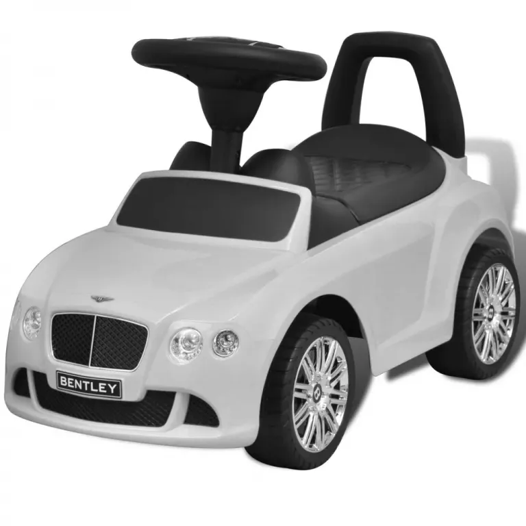 Rutscher Rutschfahrzeug Lufer Bentley Kinderauto mit Fuantrieb Wei