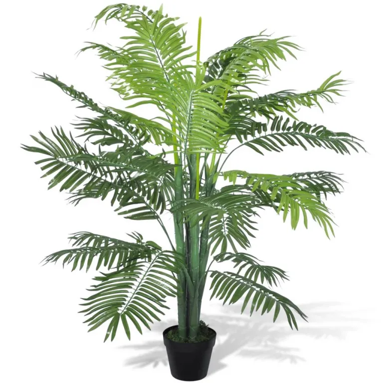 Knstliche Phnix-Palme mit Topf 130 cm Pflanze realistisch echt